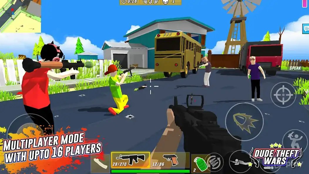 Dude Theft Wars v0.9.0.9e2 MOD APK (Unlimited Money)