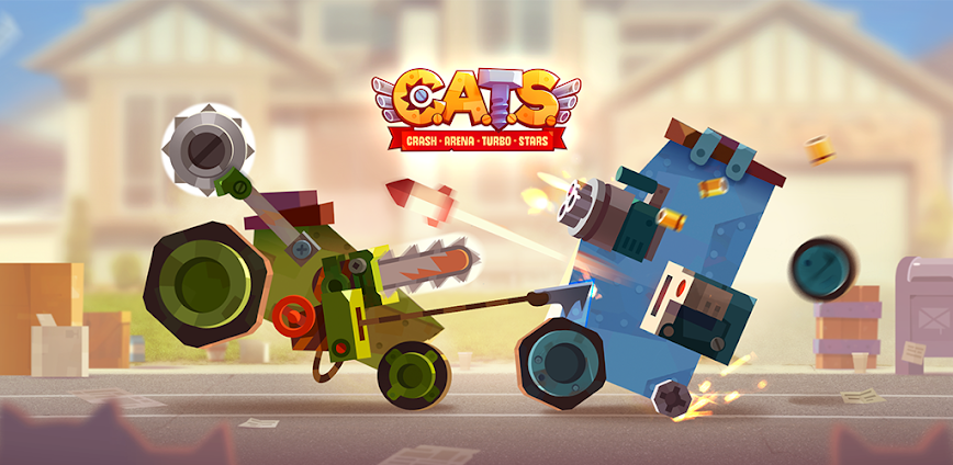 CATS: Crash Arena Turbo Stars v3.21 MOD APK (Menu, God Mode)